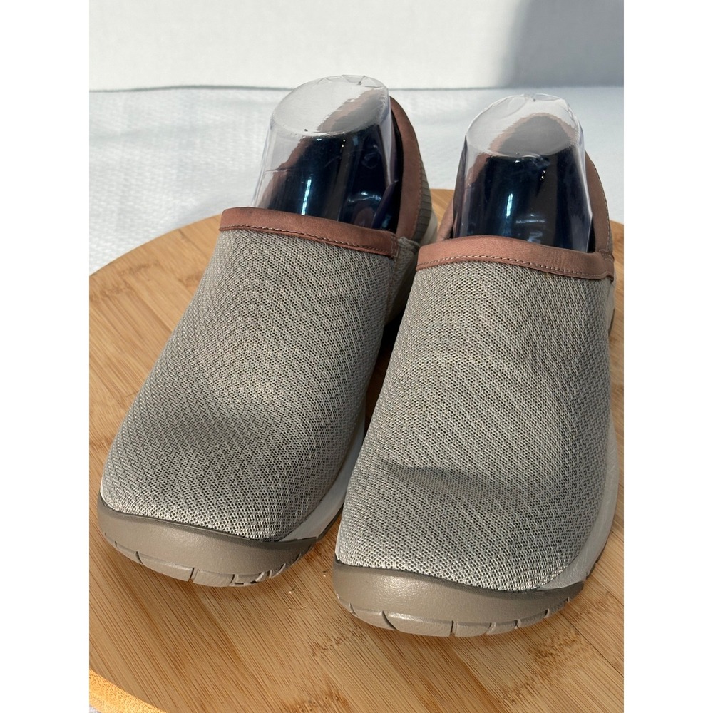 Merrell Encore Breeze 4‎ Womens 9.5 Taupe Mesh Slip On Clogs J001432